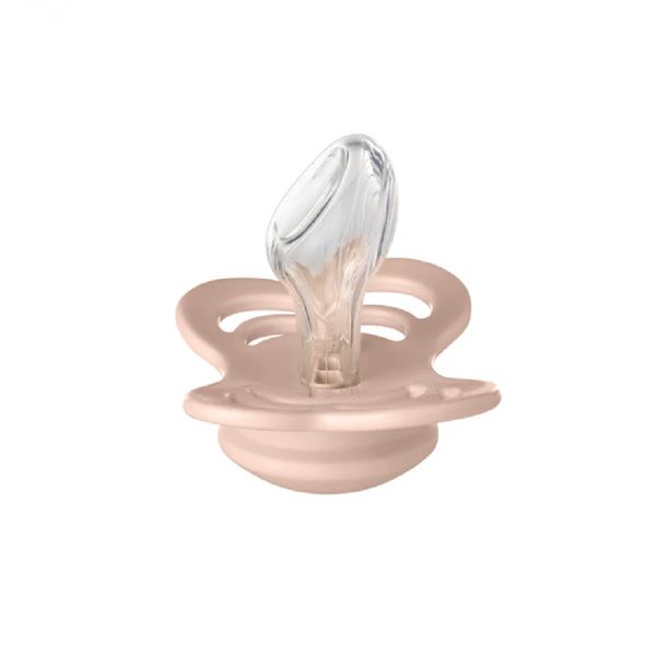 Sucettes Couture taille 1 Ivory / Blush - Pack de 2