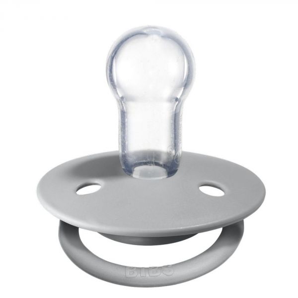 Pack de 2 sucettes De Lux Silicone taille unique Cloud et Steel Blue