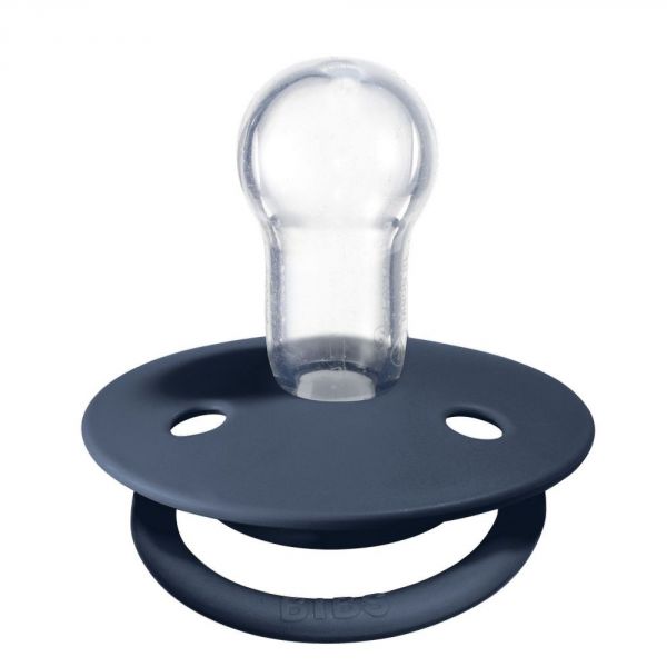 Pack de 2 sucettes De Lux Silicone taille unique Cloud et Steel Blue