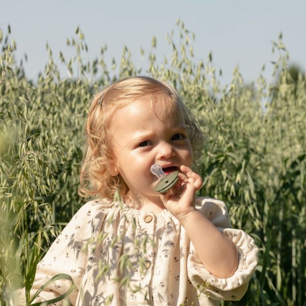 Pack de 2 sucettes De Lux Silicone taille unique Cloud et Steel Blue