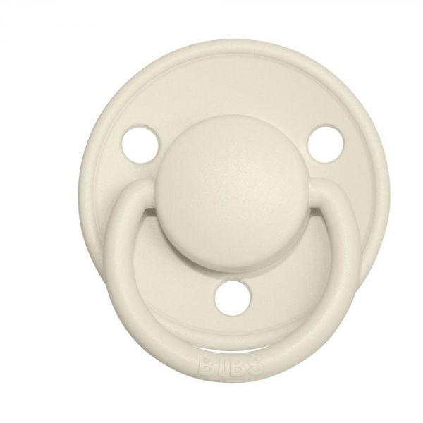 Pack de 2 sucettes De Lux Silicone taille unique Ivory et Sage