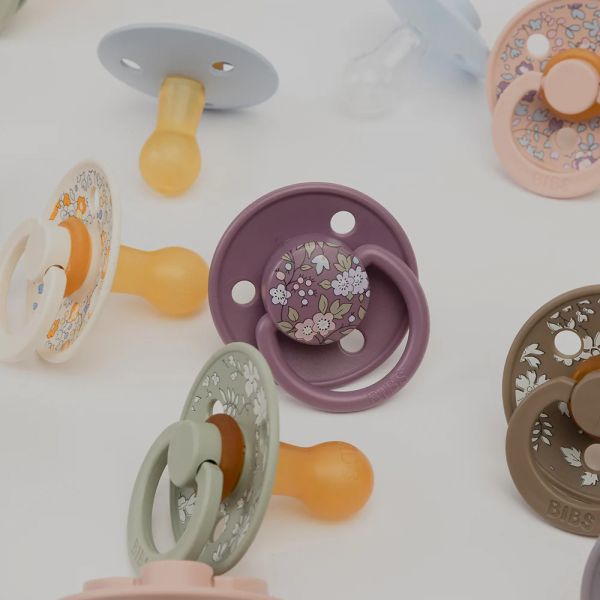 Pack de 2 sucettes De Lux Silicone taille unique Liberty Eloise Baby Blue Mix