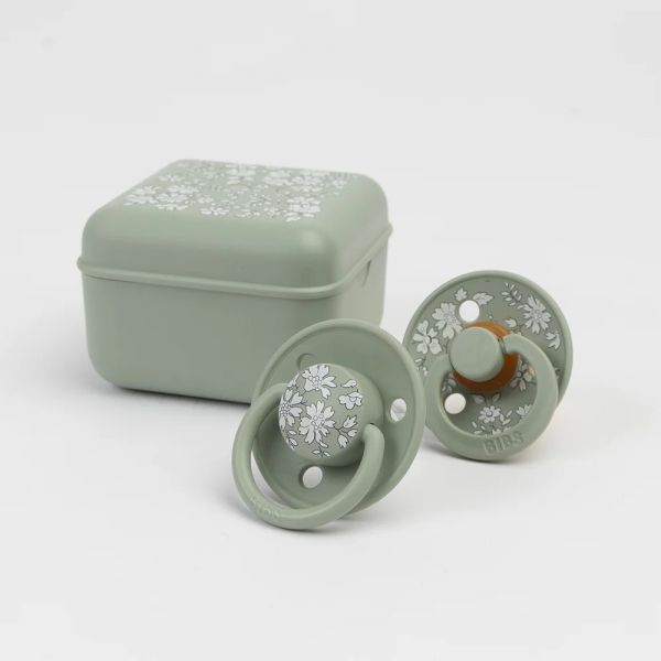 Pack de 2 sucettes De Lux Silicone taille unique Liberty Eloise Baby Blue Mix