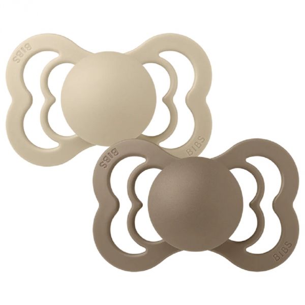 Sucettes Supreme taille 1 Vanilla / Dark Oak - Pack de 2