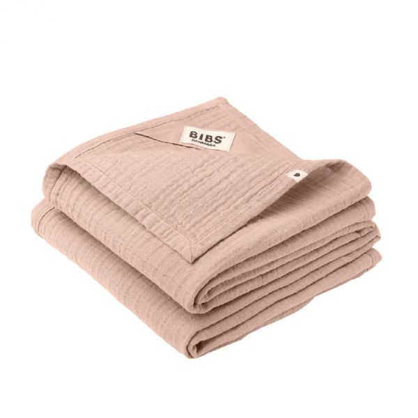 Lot de 2 langes 70x70 cm Blush