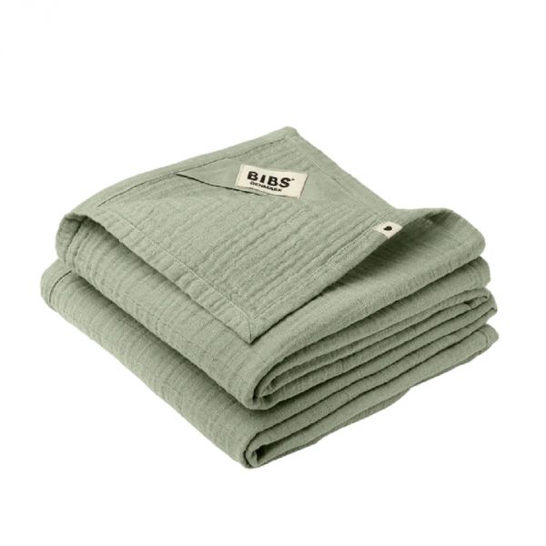 Lot de 2 langes 70x70 cm Sage