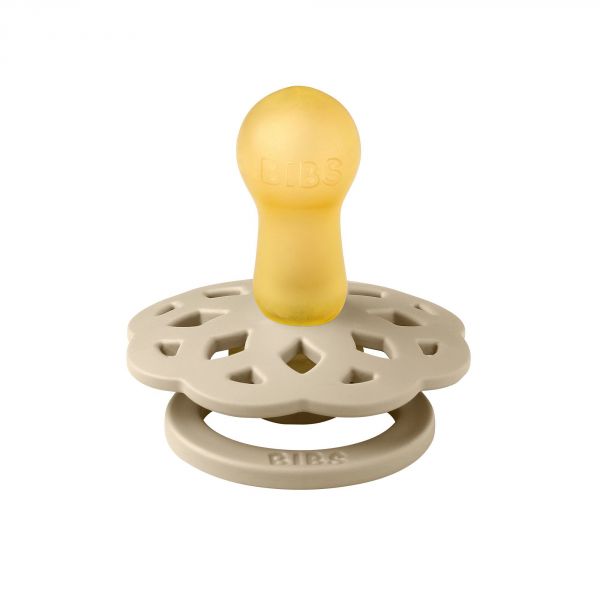 Pack de 2 sucettes Bohème Caoutchouc 6 mois+ Vanilla et Dark Oak