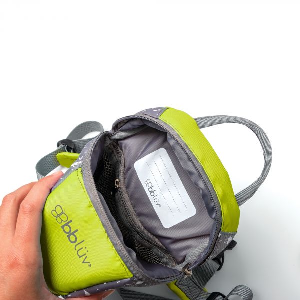 Sac à dos enfant avec sangle amovible Päk Lime