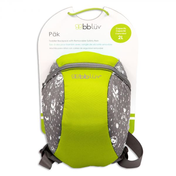 Sac à dos enfant avec sangle amovible Päk Lime