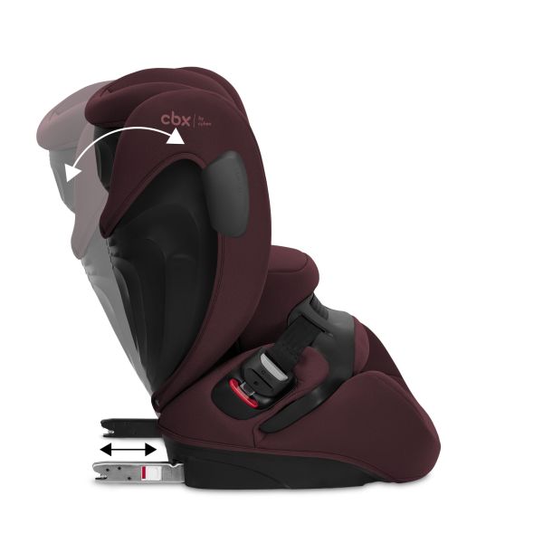Siège auto Pallas B3 i-Size Rumba Red