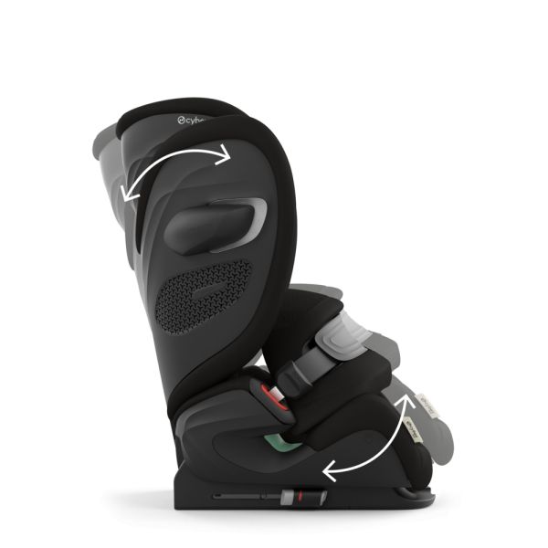 Siège auto évolutif Pallas G3 i-Size Tissu Plus Moon Black