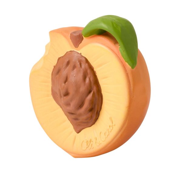 Anneau de dentition Jouet de bain Palm la pêche