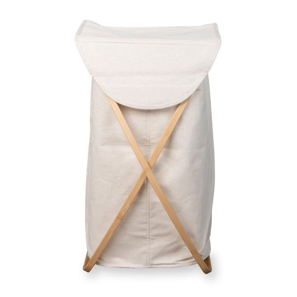 Panier à linge pliant - Nat / Beige