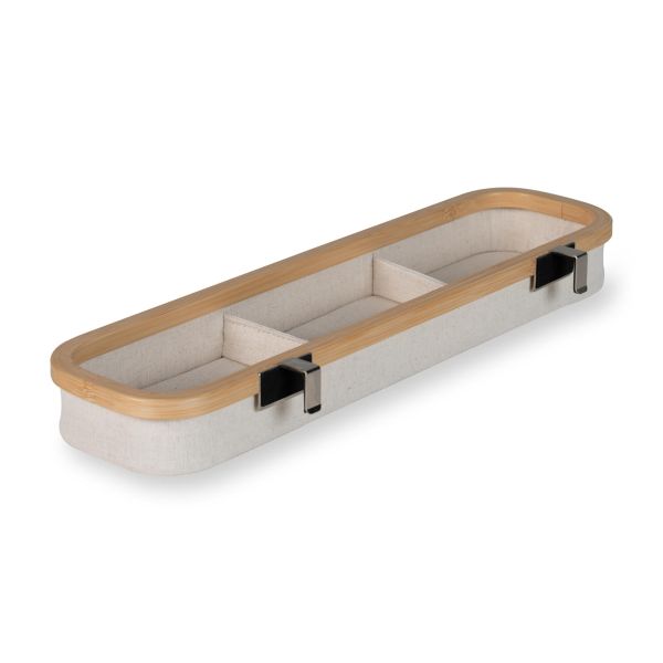 Panier suspendu pour table à langer 45 x 12 cm - Nat / Beige