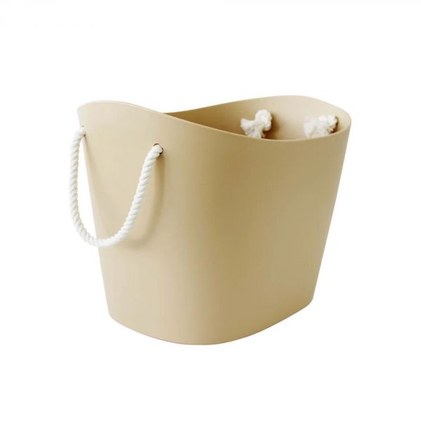 Panier de rangement Balcolore 19 litres - Café au lait