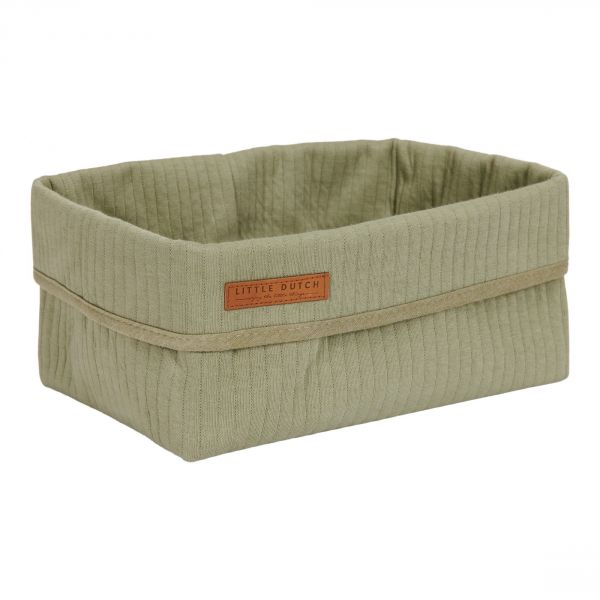 Panier de rangement grand modèle Pure Olive