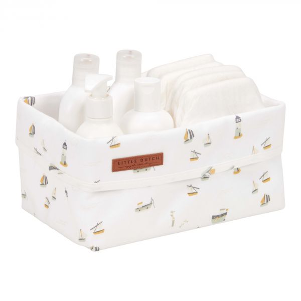 Panier de rangement grand modèle Sailors Bay White