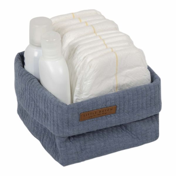 Panier de rangement petit modèle Pure Blue