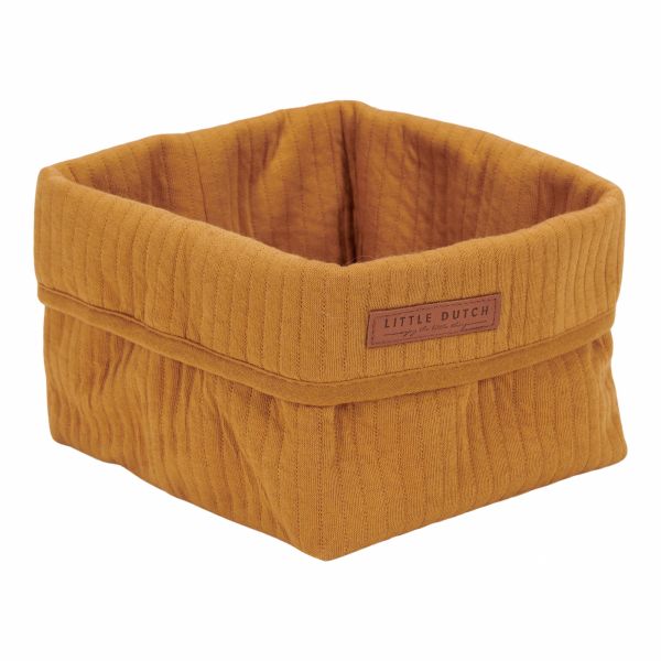 Panier de rangement petit modèle Pure Ocre Spice
