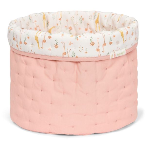 Panier de commode rond grand - Blooming Safari