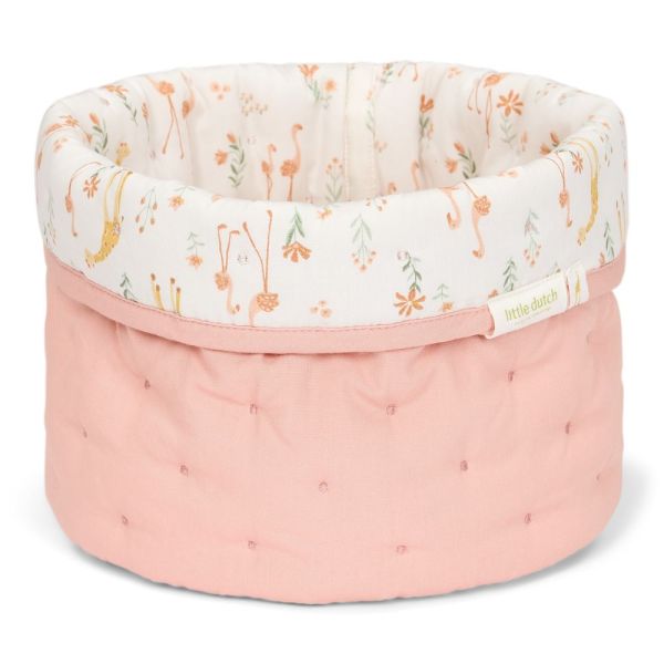Panier de commode rond petit - Blooming Safari