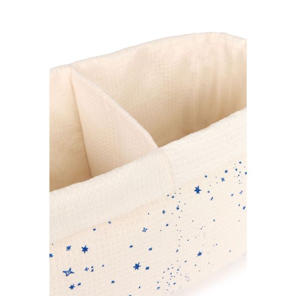 Panier de rangement bébé Opéra Blue Milky Way