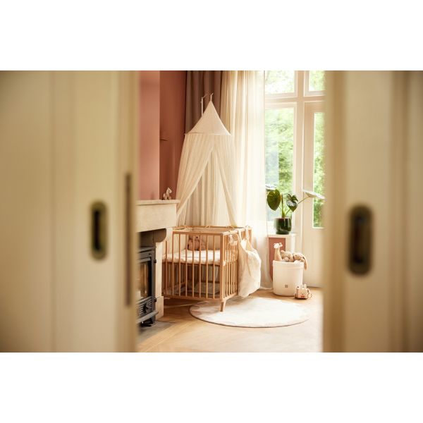 Panier de rangement 35 x 30 cm Cloudy Rib Oatmeal