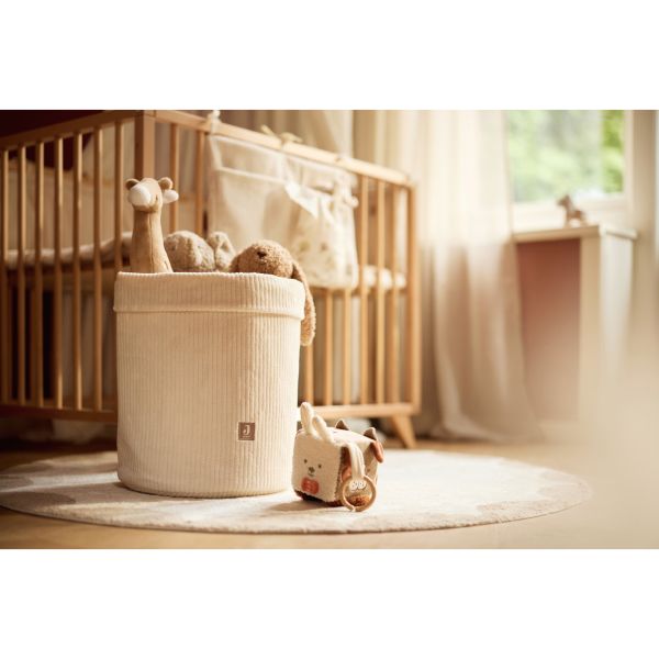 Panier de rangement 35 x 30 cm Cloudy Rib Oatmeal