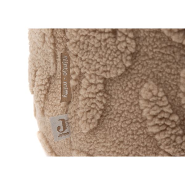 Panier de rangement 35 x 30 cm Miffy Jacquard Teddy Biscuit