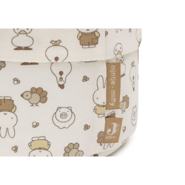 Panier de rangement Miffy Family Farm