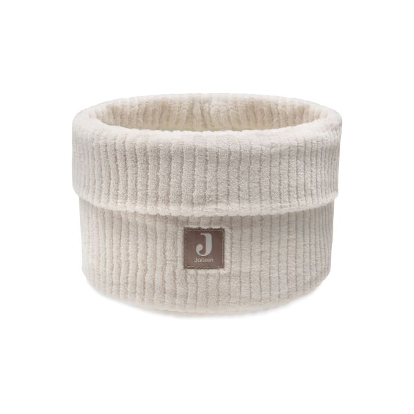 Panier de rangement 14 x 18 cm Cloudy Rib Oatmeal
