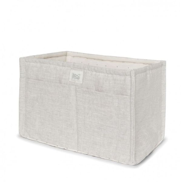 Panier de rangement pour couches 100% Lin