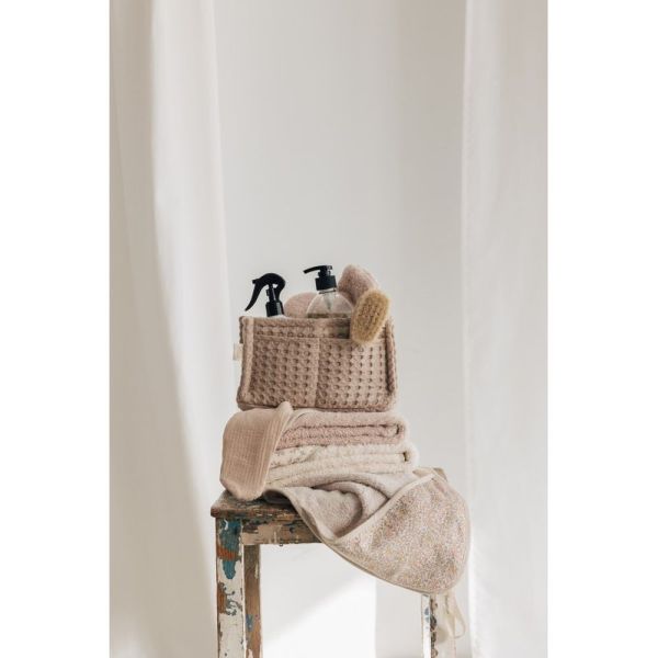 Panier de rangement pour couches Gaufre latte