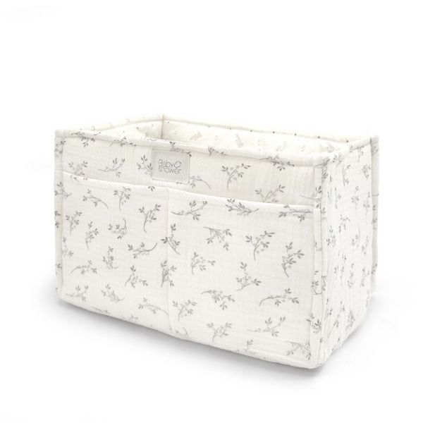 Panier de rangement pour couches Olive bloom