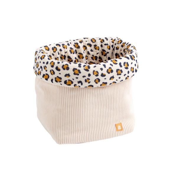 Lot de 2 paniers Léopard