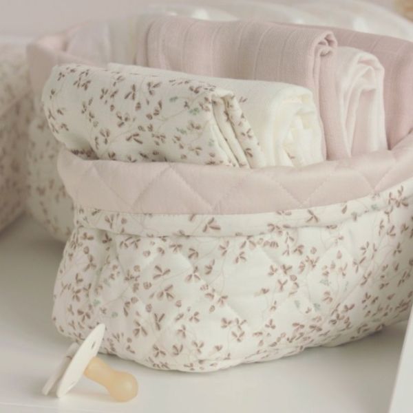 Lot de 2 paniers de rangement Lierre - OCS