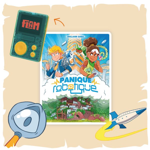 Livre audio Flam Panique Robotique