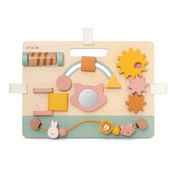 Panneau d’activités en bois - Mrs. Cat