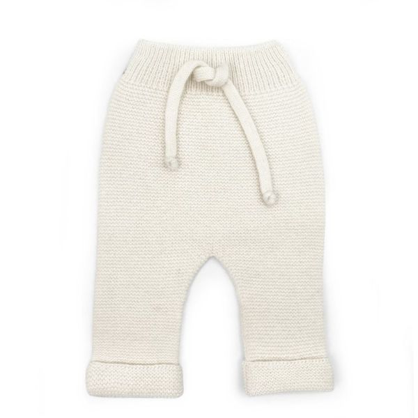 Pantalon Tricot Cashmere ivoire - Taille 0 à 1 mois