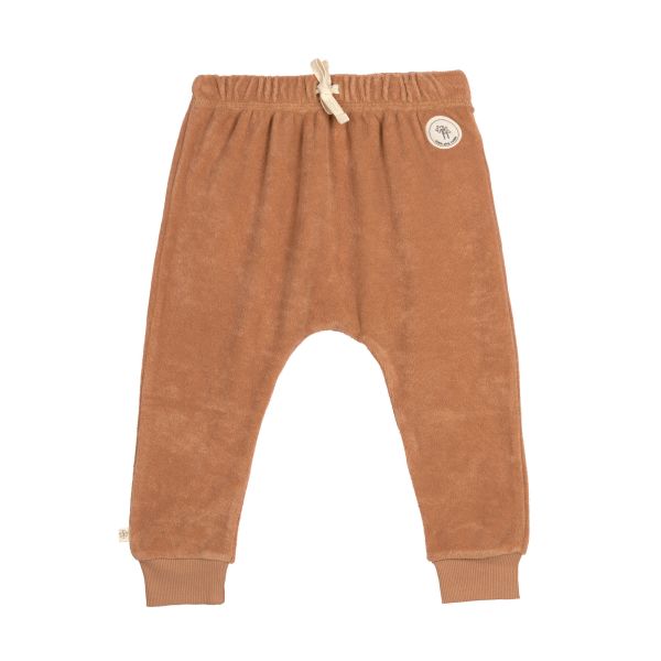 Pantalon en mousseline caramel 3/6 mois