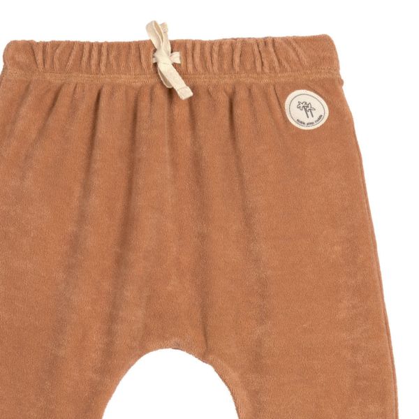 Pantalon en mousseline caramel 3/6 mois