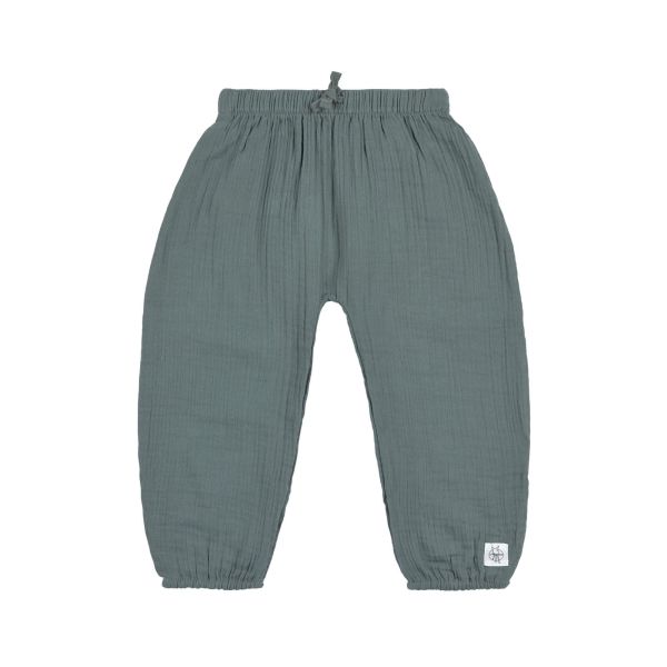 Pantalon en mousseline Green 0/2 mois