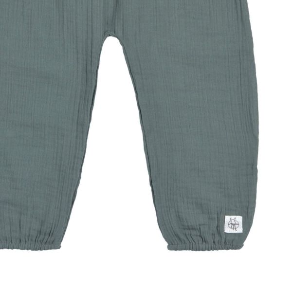 Pantalon en mousseline Green 0/2 mois