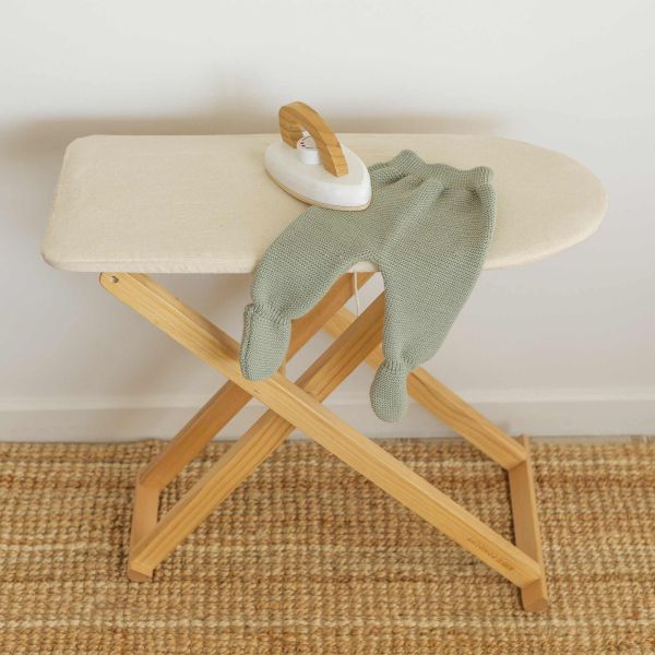 Pantalon maille 0/1 mois Vert argile