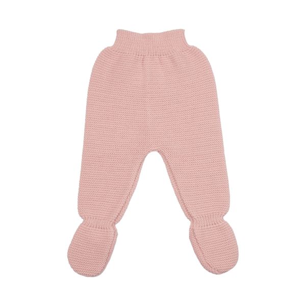 Pantalon maille 0/1 mois Rose