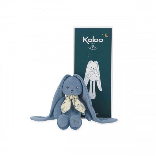 Doudou lapinoo 25 cm Bleu horizon