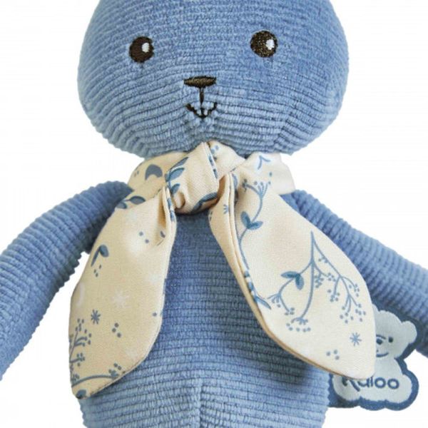 Doudou lapinoo 25 cm Bleu horizon