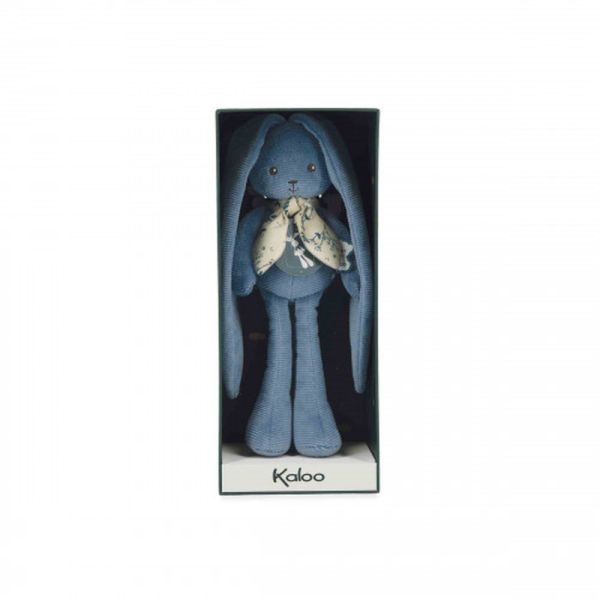 Doudou lapinoo 25 cm Bleu horizon