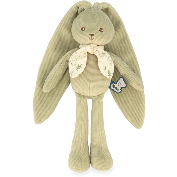 Doudou lapinoo 25 cm Vert