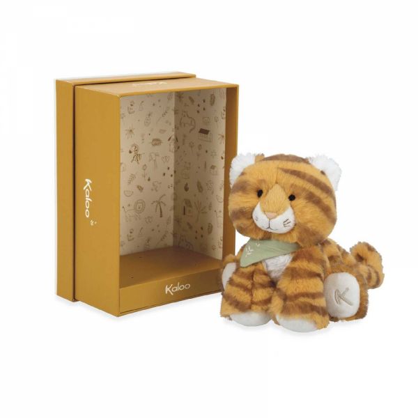 Peluche Papaye le tigre - 13 cm